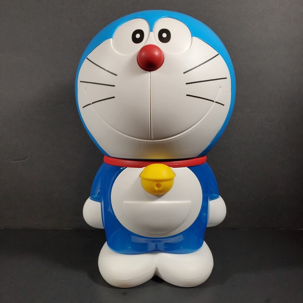 Doraemon Japanese Manga Blue Cat 9" Piggy Bank Doll Figure